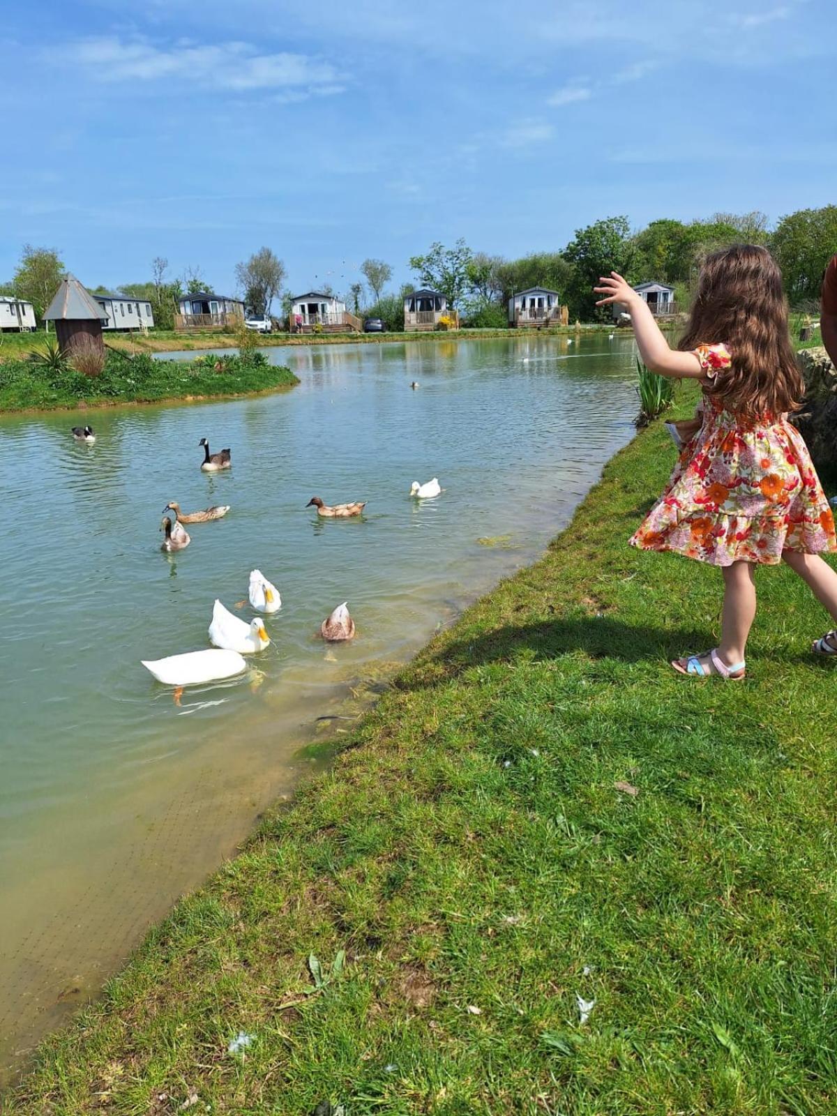 Beautiful 2 Bedroom Caravan, Holiday Park Tenby Saint Florence Eksteriør bilde